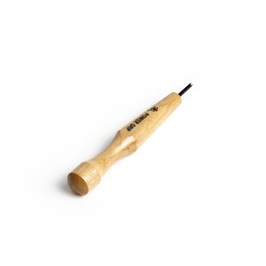 Japonské řezbářské mini-dláto MIKISYO Power Grip s V čepelí - 1,5 mm 5148