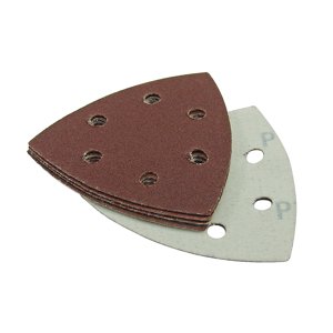 Děrovaný brusný papír SMART TRADE, hrubost 80, 93 mm - 5 kusů 4009