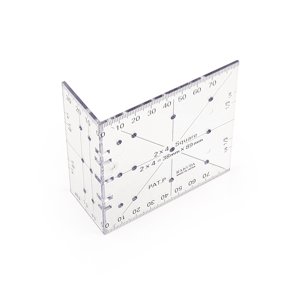 Japonské rohové značící pravítko RAKUDA 4698