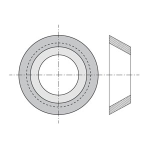 IGM RSS-CB Kulatá žiletka - D8,9 HW RSS-CB1