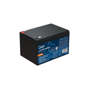 Baterie LiFePO4 12,8V 12Ah GETI GBL-12-12 04250759