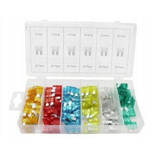 Pojistky sada 120 ks F01151, A-TC509, TA1405 TA1405