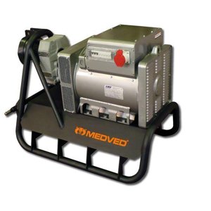 Elektrocentrála M-WATT 600-AVR-1500 Linz zásuvka 125A 3P+PEN 3.0399.01