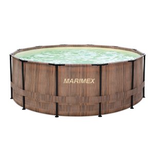 Bazén Florida 3,66x0,99 m se skimmerem- motiv TEAK 10340285