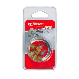 Plynové trysky s těsněním (5 ks) pro hořáky 36714