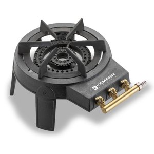 Litinový vařič 9 kW na 4 nožkách, PB 30 mbar 104988N