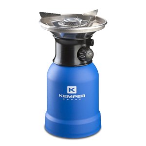 Plynový vařič s piezo-zapalováním modrý KE2008