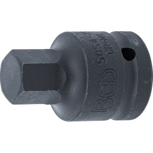 Silová nástrčná hlavice BGS 5054-19 | délka 55 mm | 20 mm (3/4") | vnitřní šestihran 19 mm BGS5054-19