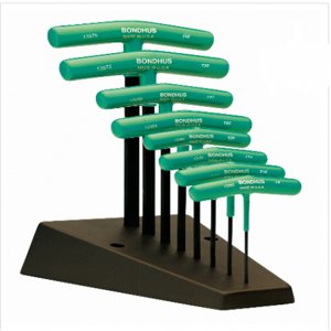 Sada T-klíčů TTHX 8 torx T9-40+stojan 33034.01