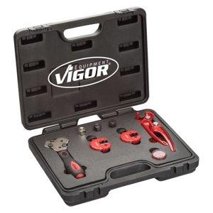 Sada nástrojů pro vylisování lemu na brzdových trubičkách VIGOR V5513 9100000005513