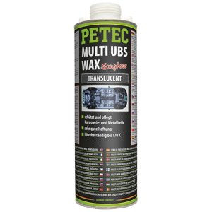 PETEC 73410 Vosk na ochranu karosérií, průsvitný 2801000073410