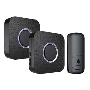 Zvonek bezdrátový GETI GWDK208B kinetický sada 08820269