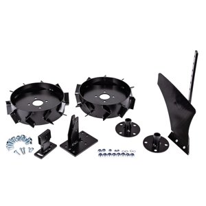 Orací sada pro kultivátor Hahn & Sohn Cedrus GLX-GT65 (pluh + kola + adaptér) 17041