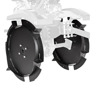 Železná kola pro kultivátor Hahn & Sohn Cedrus GL06 (plná, 6 lopatek) 17053