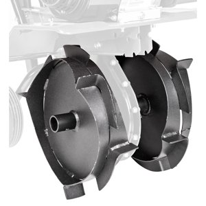 Železná kola s oskami pro kultivátor Hahn & Sohn Cedrus GL07 17056