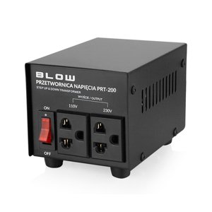 Měnič napětí BLOW PRT-200 230V/110V 200W 04210154