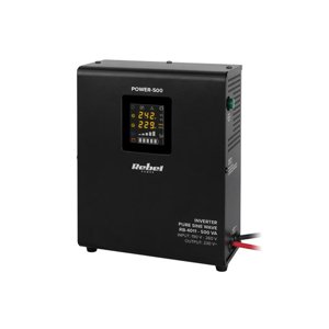 Zdroj záložní REBEL POWER-500 12V 230V 500VA 300W Black nástěnný 08840360