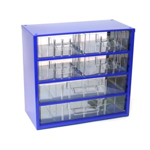 TOKOZ - Zásuvkový organizér 06 / 4M, 2L - RAL 5002 - Modrá 870060004020101