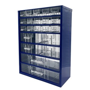 TOKOZ - Zásuvkový organizér 09 / 15S, 4M, 2L - RAL 5002 - Modrá 870091504020101