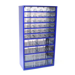 TOKOZ - Zásuvkový organizér 12 / 30S, 4M, 2L - RAL 5002 - Modrá 870123004020101