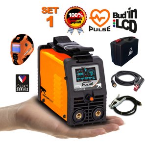 PANTERMAX Pulzní svářecí invertor MMA200pulse SET1 (MMA/TIG) PMMMA200PULSE_S01