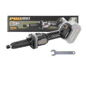 Aku přímá bruska Procraft Industrial DG20A-BB (bez baterie a nabíječky) | DG20A-BB DG20A-BB