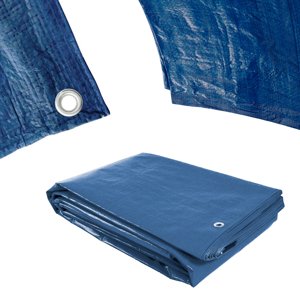 Plachta Procraft BT2x2 50g/m2 nepromokavá s oky 2x2m modrá | BT2x2 BT2x2