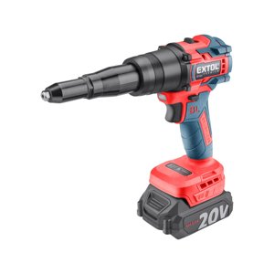 pistole nýtovací aku SHARE20V, BRUSHLESS, 2Ah 8891868