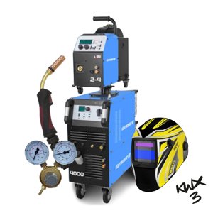 Invertor KITIN 4000SW SYNERGIC + Podavač KITin 2-4EW Synergic + Propoj 5mW + Hořák + Kukla + R. ventil SESTAVA068710354set3