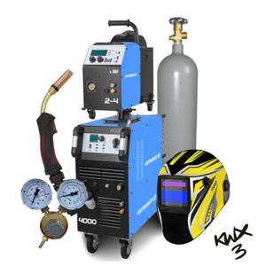 Invertor KITIN 4000SW SYNERGIC + Podavač KITin 2-4EW Synergic + Propoj 5mW + Hořák + Kukla + r. ventil + Co2 láhev plná SESTAVA068710354set4