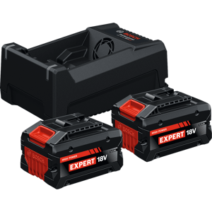 Startovací sada Bosch EXPERT 2x EXBA18V-5,5 Ah + GAL 18/12V-80