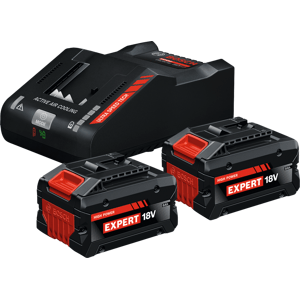 Startovací sada Bosch EXPERT 2x EXBA18V-8 Ah + EXAL18V-160