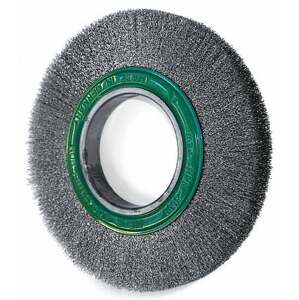 Metallkraft® Drátěný kotouč vlnitý na nerez 250 x 30, Ø drátu 0,2 mm