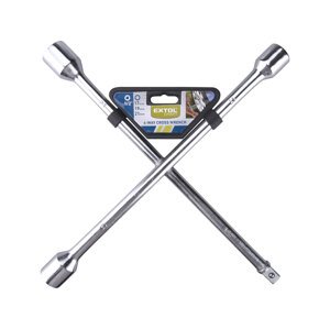 Křížový utahovák kol 1/2" 17x19x21 mm EXTOL CRAFT