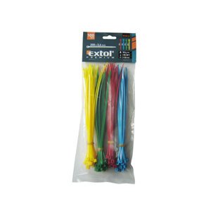 EXTOL Premium 8856192 Stahovací pásky 100x2,5 mm 100 ks