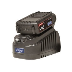 Startovací sada Scheppach ABP2.0-20Li KIT A (akumulátor Li-ion 2Ah/20V + nabíječka)