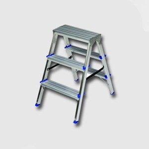 ELKOP Žebřík dvoustranný hliníkový DHR | 3 stupně