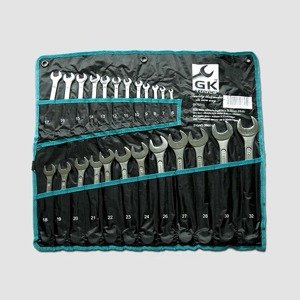 Sada očkoplochých klíčů (24ks) GK TOOLS 6-32 mm v obalu