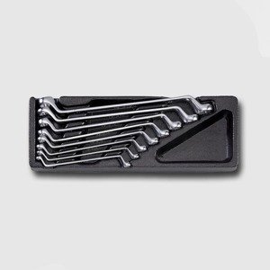 Sada vyhnutých očkových klíčů HONITON (8ks) HONITON 6-22 mm