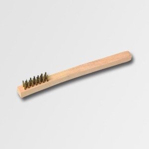 3-řadý mosazný kartáč 200 mm STAVTOOL