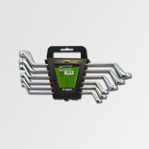 Sada vyhnutých očkových klíčů (6ks) GK TOOLS 6-17 mm
