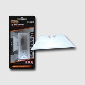 Náhradní trapézové břity (10 ks) 62x19 mm RICHMANN