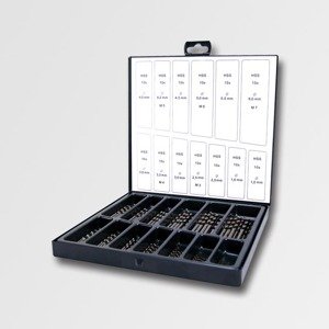 Sada vrtáků do kovu HSS-R RUKO ø 10 x 1-6 mm/10 x 3,3-4,2 mm (130ks)