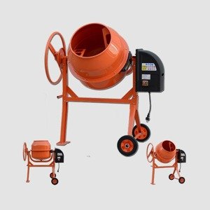 Stavební míchačka 200 l XTline XT200H - rozložená