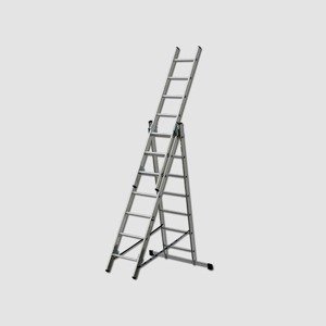 ELKOP Žebřík 3x11 trojdílný hliníkový