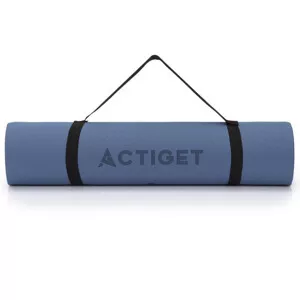 Podložka na cvičení 183x61 cm 6mm TPE ACTIGET ACT0021 modrá