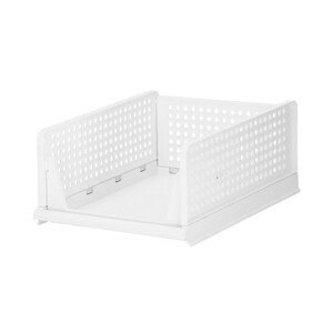 Multifunkční stohovatelný organizér bílý SPRINGOS HA2014