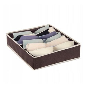 Organizér do zásuvky 7-dílný, hnědý SPRINGOS HA3028