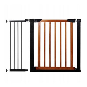 Dětská zábrana nastavitelná 75-110 cm SPRINGOS BabyLock hnědá