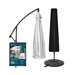 Kryt na slunečník 205 cm, černý SPRINGOS EXTERIO